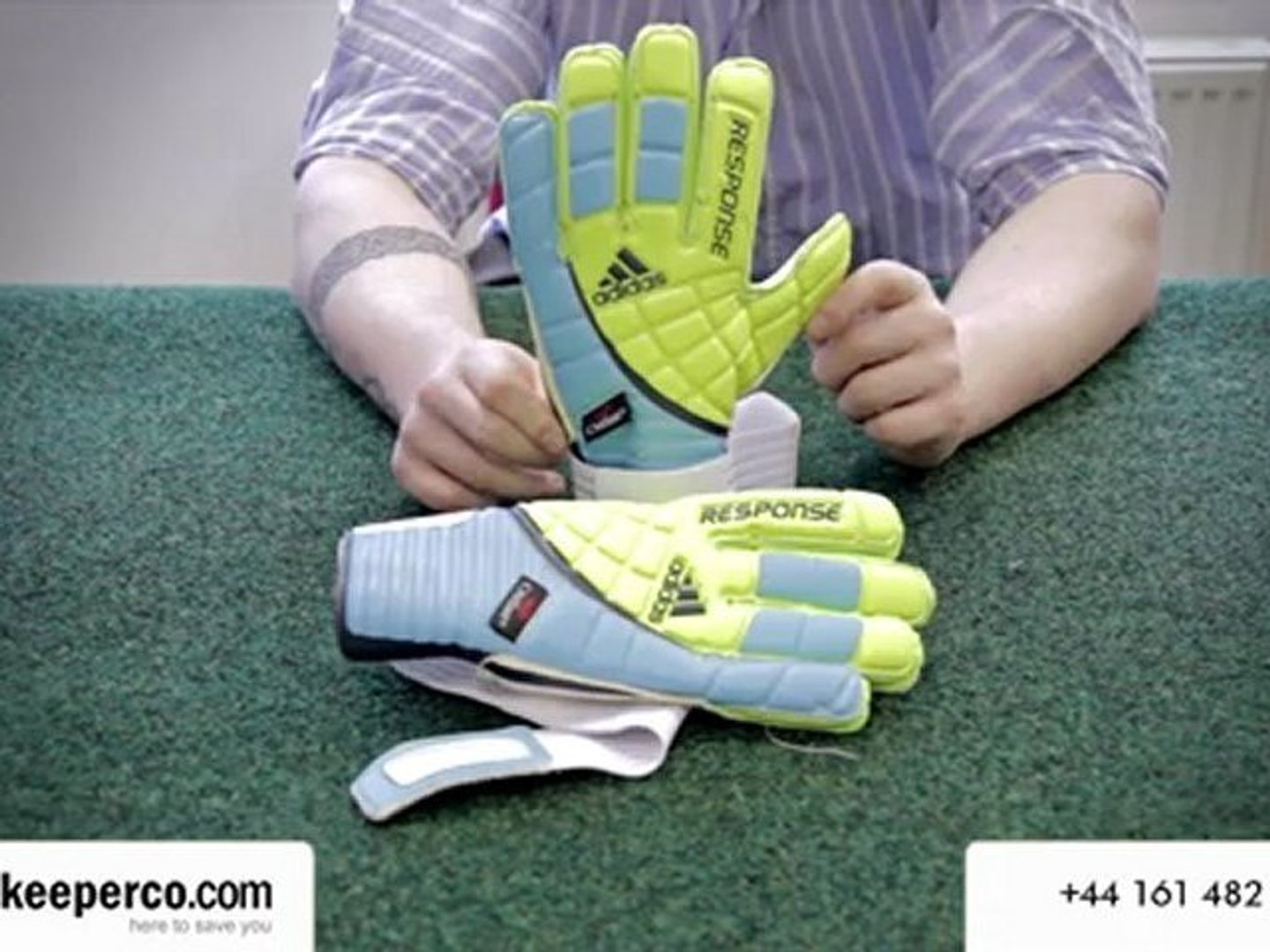 Adidas response goalkeeper gloves online