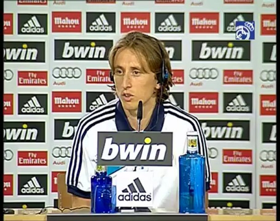 Luka Modric 39s primer día como jugador del Real Madrid