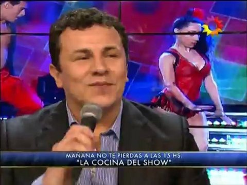 ShowMatch Hugo Avila Declara su pasion a Jorge Moliniers