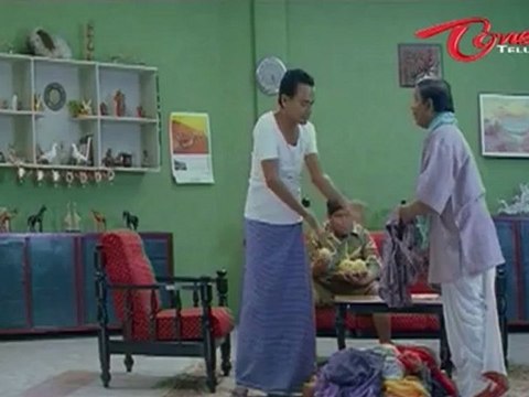 Fight Between L B Sriram & Raviteja - Telugu Comedy Scene