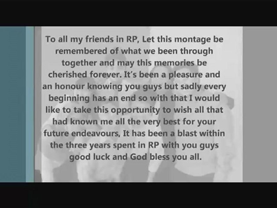 Goobye My friends..