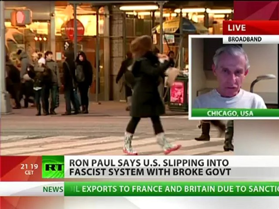 'Ron Paul right, US deep into fascism'