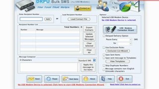 Mac Bulk SMS USB modem