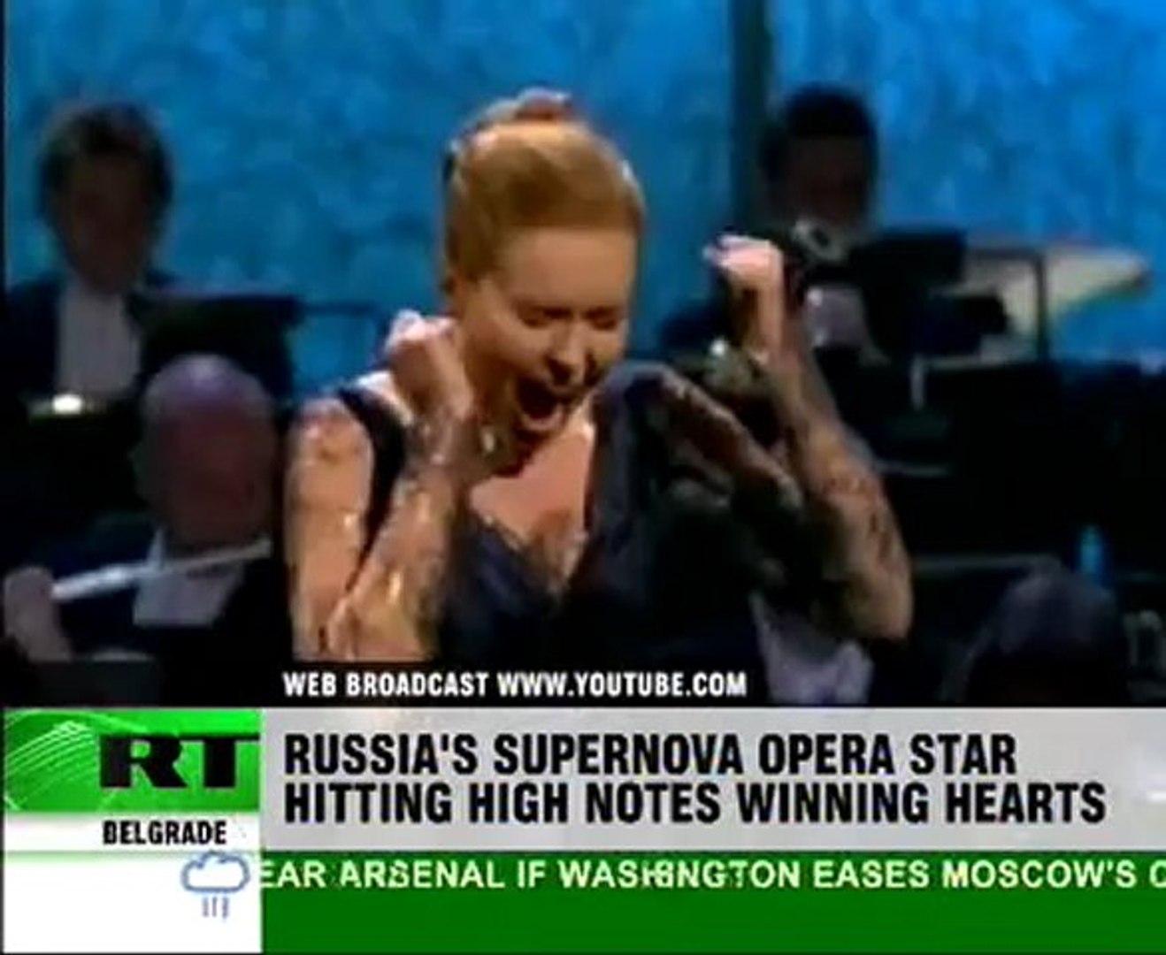⁣Russias golden voice
