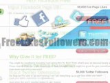 Get 50k Free Facebook Likes, Fans, Twitter Followers & Pinterest Followers FREE [This Time Only]