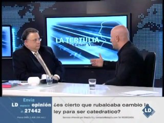 Video herunterladen: Es la noche de César: Entrevista de César a Rafael López - 15/11/10