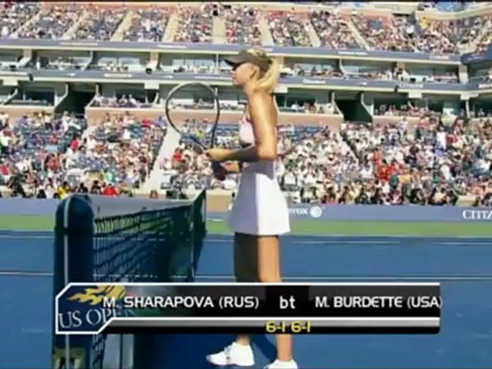 US Open: Awans Szarapowej