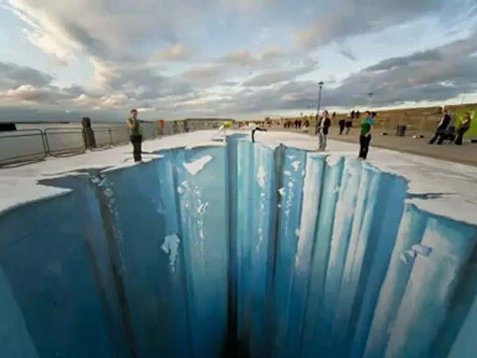 The Crevasse - Making of 3D Street Art