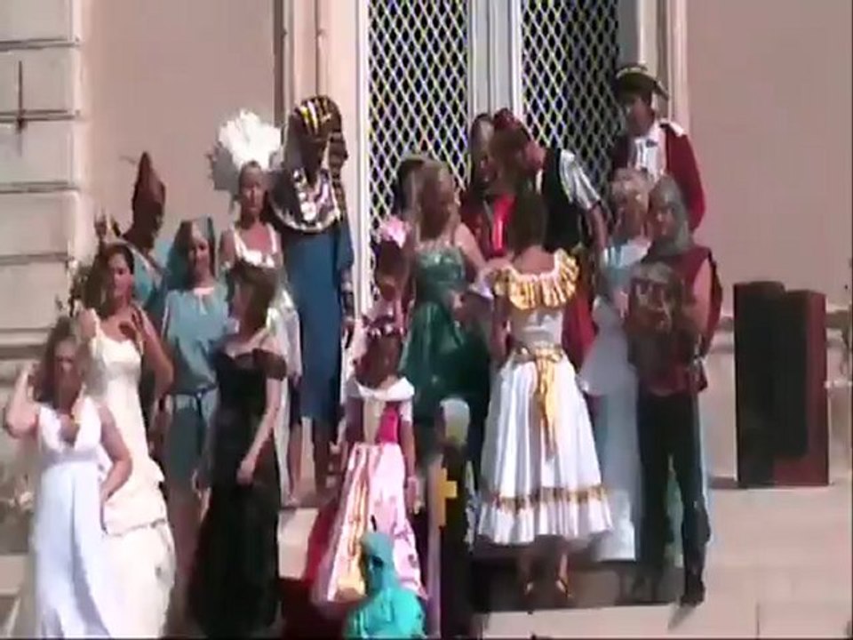 Défilé des princesses de Fouqueure le 19 aout 2012
