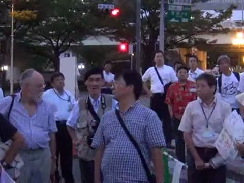 20120830 木下黄太 大阪 瓦礫の広域処理に対する抗議 ＠中之島公会堂前