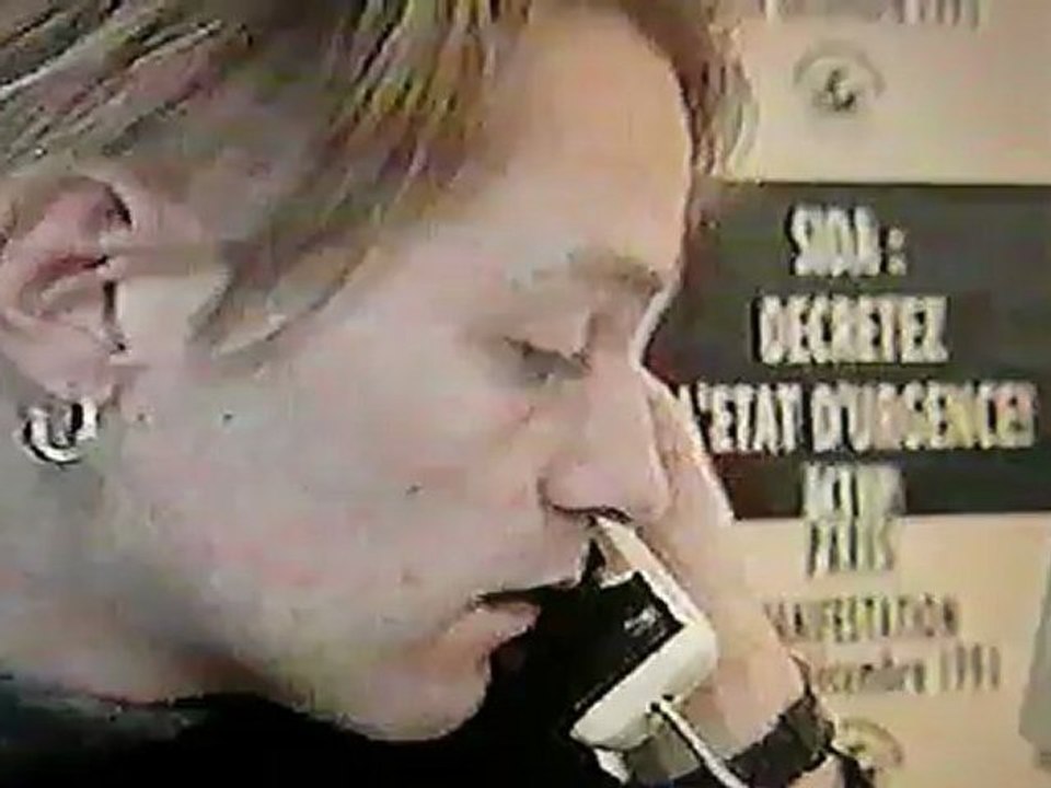 Cleews Vellay, president d'act-up 1993 obelisque