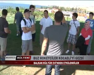 KOCAELİ TV- BUZ HOKEYCİLER KOCAELİ’Yİ GEZDİ