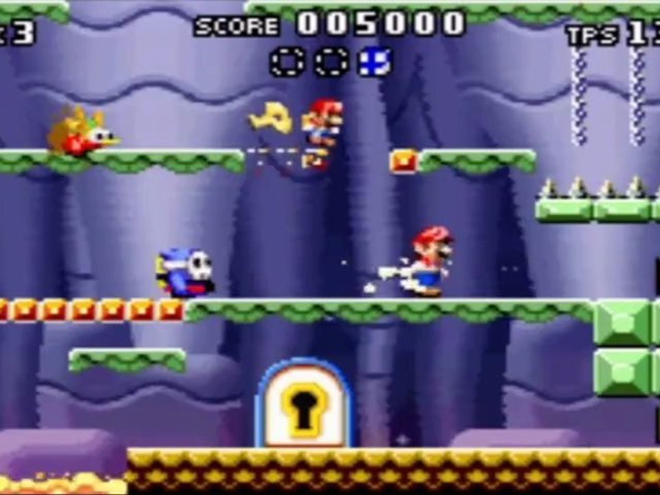 Mario vs. Donkey Kong - Monde 3+ : Fire Mountain+ - Niveau 3-2+