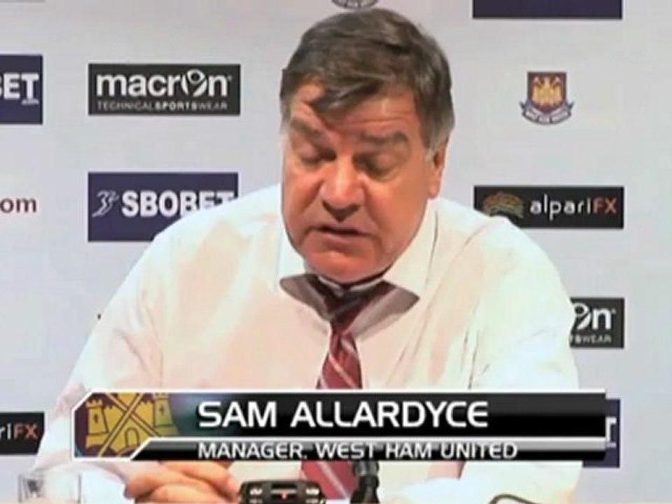 Allardyce: "andy carroll wird ausfallen"
