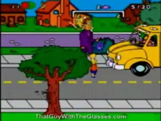 Nostalgia Critic - Let's Play Bart's Nightmare VOSTFR