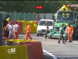 GP2 2012 Spa-Francorchamps Big Crash Melker
