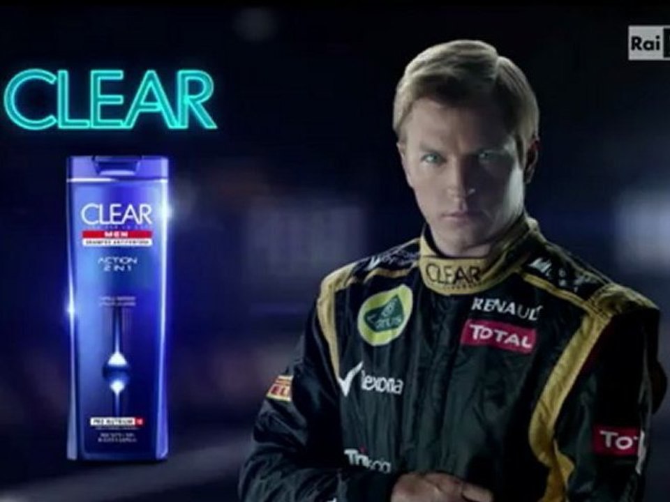 Kimi Räikkönen Clear Anti-Dandruff Advertisment