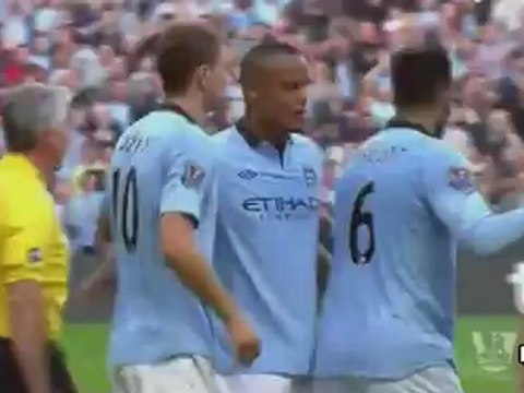 هدف مان سيتي الثاني على كوينز بارك - دجيكو