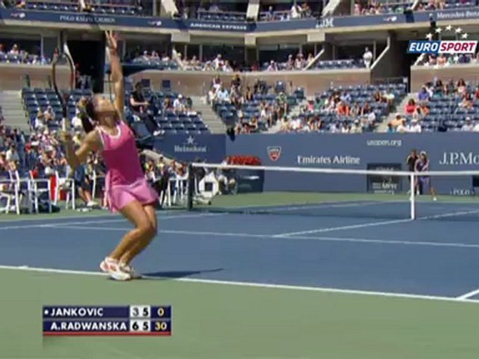 Hlts Jankovic vs. Radwanska