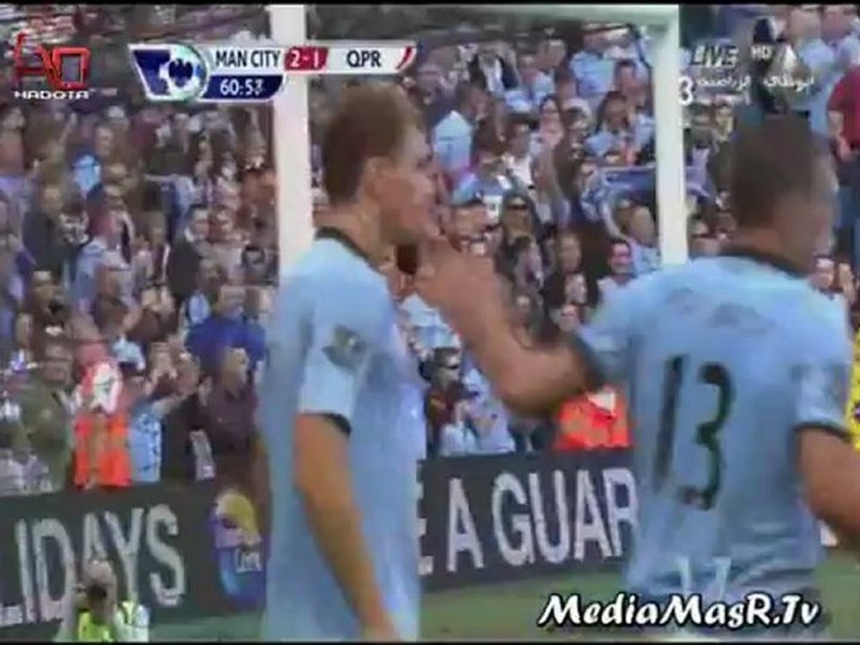 اهداف مانشستر سيتي  3-1 كوينز بارك رينجرز تعليق فهد العتيبي