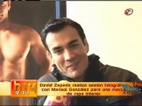 David Zepeda @davidzepeda1 realizó sesión fotográfica con Marisol para una marca de ropa interior