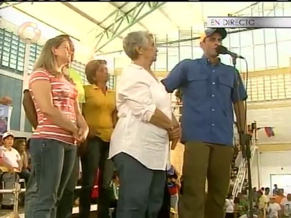 Capriles: Llegó la hora de la Venezuela bonita, grande, que va hacia adelante