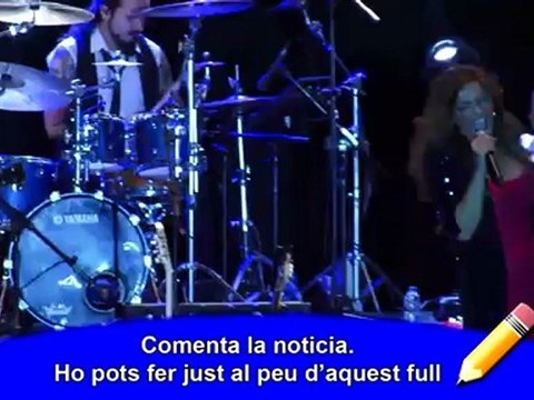 010912 Merche en concierto en Sant Andreu de la Barca