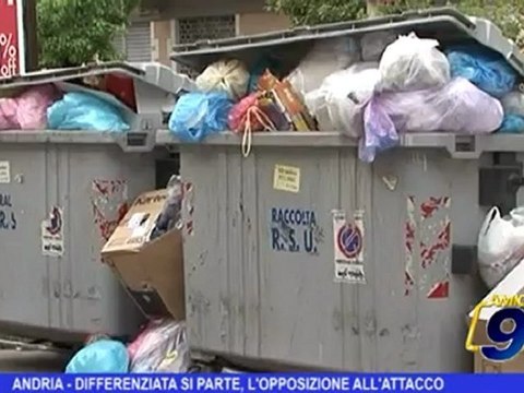 Andria | Differenziata si parte, l'opposizione all'attacco