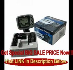 NEW Boat Sonar Fish Finder Fish Locator Device Fishing 1000 /600ft Depth Fd89 For Sale