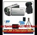 Sony DCR-SX85 Handycam Compact Silver 16GB Camcorder w/ 60x Optical Zoom Bundle Best Price