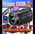 Panasonic X900MK 3MOS 3D Full HD SD Camcorder with 32GB Internal Memory (Black) HC-X900MK   16GB SDHC Class 10 Memory Card... Best Price
