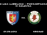 III liga: Karpaty Krosno - Izolator Boguchwała (bramki)