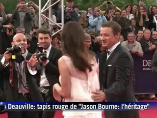 Festival de Deauville: tapis rouge de "Jason Bourne: l'héritage"