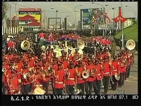 Funeral procession held for Ethiopian Prime Minister Meles