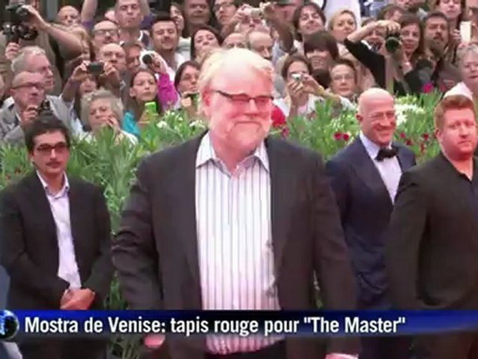 Mostra de Venise: tapis rouge de "The Master"