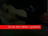 Guitare -  J'ai du bons tabac