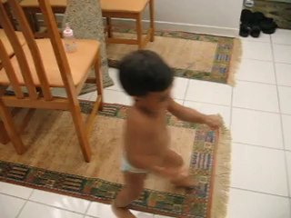 Akio em treinamento para o mundial