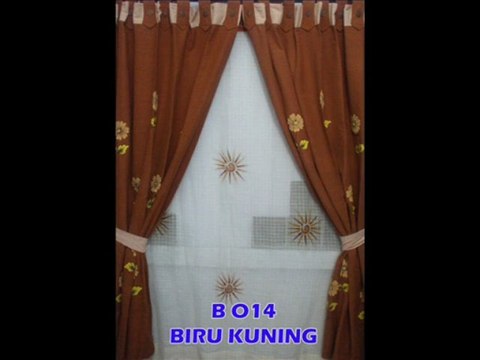 gorden fitras pintu dan jendela tenun atbm pekalongan harga murah