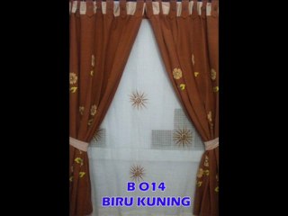 gorden fitras pintu  dan jendela tenun atbm pekalongan harga murah