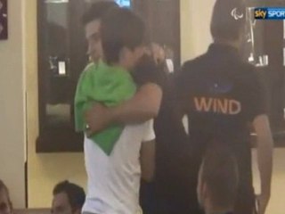 Bojan visita ai suoi ex compagni di Roma (in Milano)