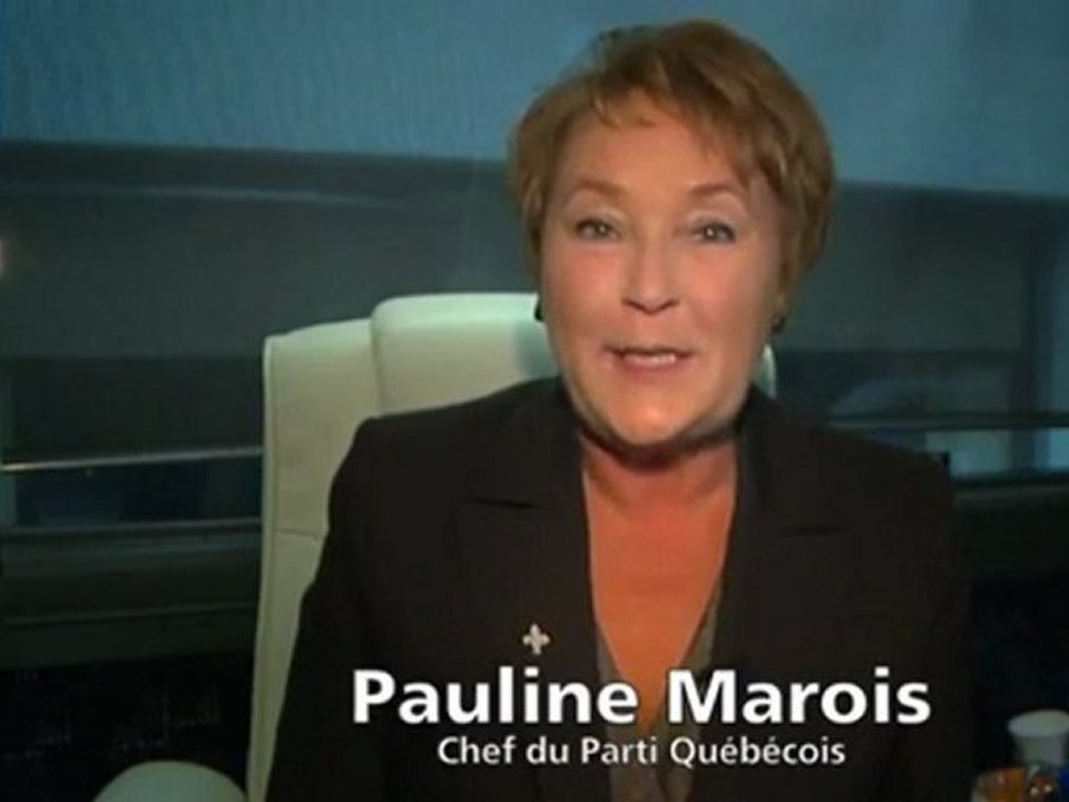 Pauline Marois lance un appel au rassemblement.