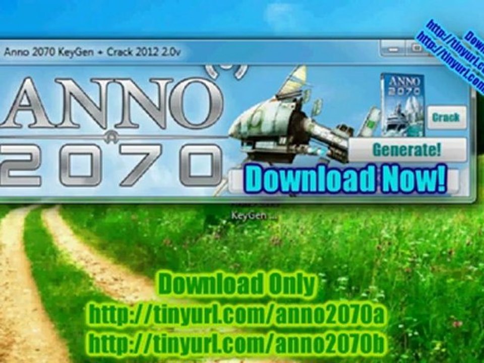 Anno 2070 KeyGen + Crack 2012 2.0v Serial Steam Code