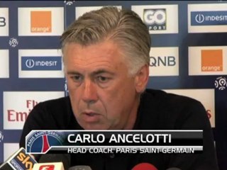 4e journée - Ancelotti : "J'ai confiance"