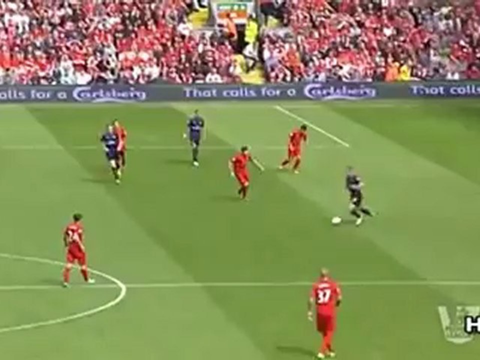 ‫الهدف الاول للارسنال في ليفربول - بودولسكي‬