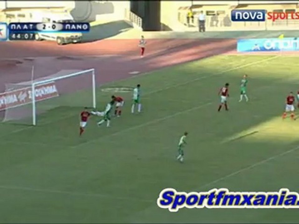 SUPERLEAGUE 2η Αγωνιστική: ΠΛΑΤΑΝΙΑΣ-ΠΑΝΘΡΑΚΙΚΟΣ 2-0