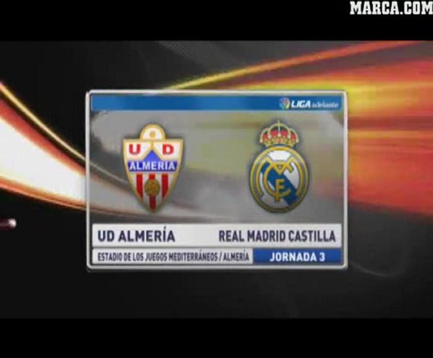Liga Adelante Almeria1	Real Madrid B	0