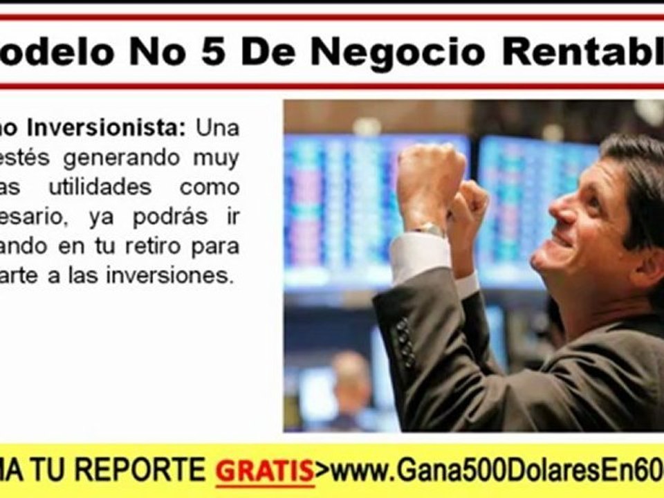 Negocios que dejan dinero