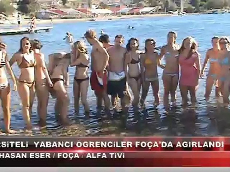 Öğrenciler Foça'da Ağırlandı