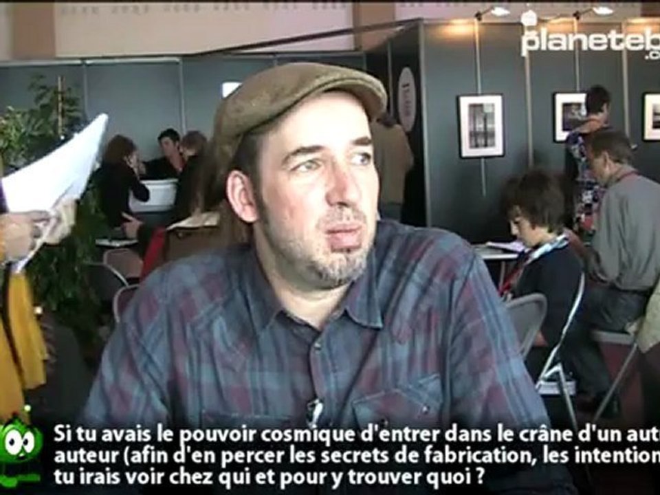 Julien/CDM en interview pour planetebd.com