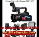 Canon XA10 High Defenition Professional Camcorder   Canon 2400 Camcorder Gadget Bag   0.45X Wide Angle Lens   2x Telephoto...